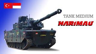 Harimau Medium Tank  Kaplan MT made by Indonesia-Turkey