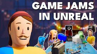 Wanna get good at Unreal? Do a game jam. Feat. SavannahXYZ Demon Dev & more