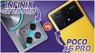 Infinix GT 20 Pro Vs Poco X6 Pro  Full Comparison  Which one is Best?  HINDI