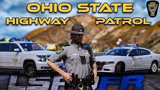 1st time Playing as an Ohio State Trooper - GTA 5 LSPDFR