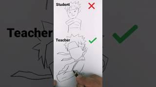 how to draw manga naruto #drawing #draw #manga #naruto #anime #shorts