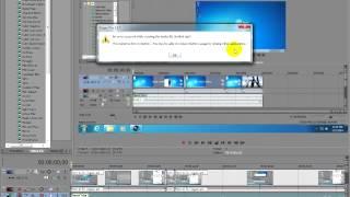 How to fix The system is low on memory error in Sony Vegas use CPU only