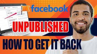 Facebook Page Unpublished How to Get It Back 2024