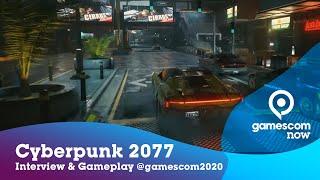 Cyberpunk 2077  In-Game Footage & Interview  #gamescom2020  DE