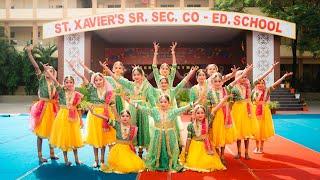 Prayer Dance  Teri Chah Me Devotional Song  St. Xaviers Sr. Sec. Co-Ed School Bhopal