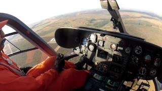 HD Gopro - Airbus Helicopter - EC135. Rescue HEMS - Start up to shut down. Pilots view