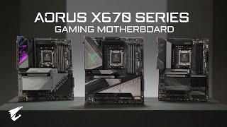 Introducing AORUS X670E and X670 Lineup  Official Trailer