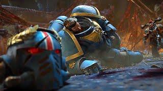 WARHAMMER 40K The Death Of Space Marines Fight Scene 2023 4K ULTRA HD