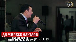 Damirbek Olimov live concert in Restaurant Parliament