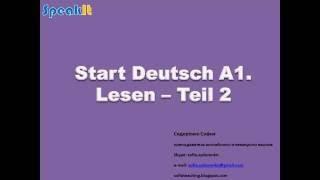 Start Deutsch A1   Lesen Teil 2 RUS