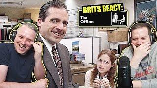 British Guys HILARIOUS The Office Reaction  Season 2 Episode 1 The Dundies