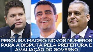 PESQUISA MACEIÓ NOVOS NÚMEROS PARA A DISPUTA PELA PREFEITURA E AVALIAÇÃO DO GOVERNO