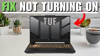 Asus TUF Gaming F15 Not Turning On - How To Fix