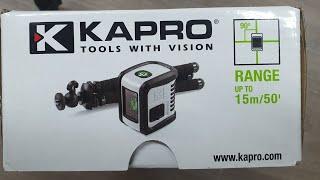 kapro 842GS prolaser bambino unboxing