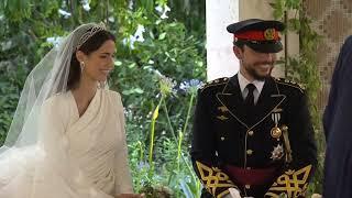 Inside the Wedding of Queen Rania and King Abdullah IIs Eldest Son the Crown Prince Al Hussein