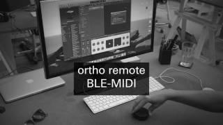 ortho remote BLE-MIDI demo