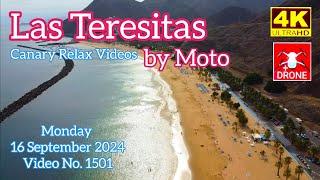 Tenerife ️ Puerto de la Cruz to Playa Las Teresitas Moto Trip 16 September 2024 Teneriffa