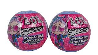 LOL Surprise All Star Sports Gymnastics Series Mystery Capsule Blind Box Doll Unboxing Review