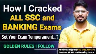 Golden Rules to Crack SSC CGL 2024 