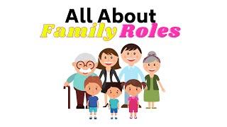 All About Family Roles   Educational Video for Kids  Preschool  Kindergarten  Elementary