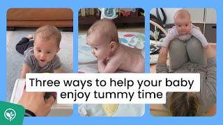 3 tips to help your baby enjoy tummy time #baby #tummytime