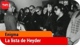 La lista de Heyder  Enigma - T6E9