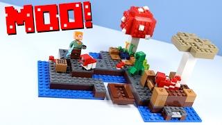 LEGO Minecraft The Mushroom Island 21129 with Mooshrooms