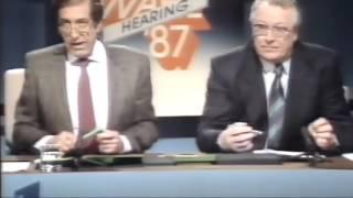 Hearing Arbeitsmarkt und Wirtschaft Wahl 1987