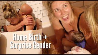 Home Birth Vlog +  surprise gender natural water birth