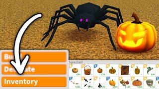 How to SAVE LIMITED HALLOWEEN ITEMS in Bloxburg