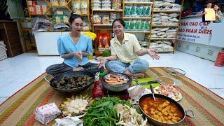 Cùng bạn Xuyến thành viên mới Team Phạm Dũng ăn toàn món ngon ở cửa hàng Hải sản Phan Diễm