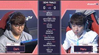 2018 GSL Season 1Code S Ro.4 Day2 Match1 Dark vs Maru