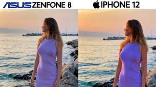 ASUS Zenfone 8 vs iPhone 12 Camera Test