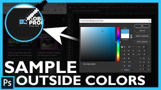 Sample Colors Outside of Photoshop Quick