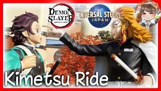 Demon Slayer Ride at Universal Studios Japan  Kiwi In Japan 151