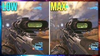 Halo Reach PC - Low vs Max Graphics Comparison