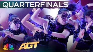 Dance Group Sabrina Delivers STUNNING Synchronicity  Quarterfinals  AGT 2024