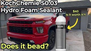 Best spray sealant on the market? KochChemie S0.03 Hydro Foam Sealant. Is it worth $40?