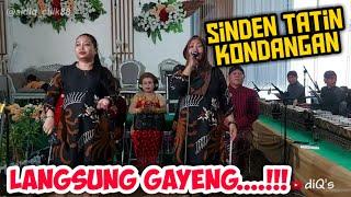 Sinden fenomenal Tatin bersama kakak saat Kondangan bikin Gayeng Suasana