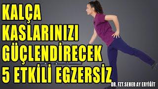 POPO KASLARINI GÜÇLENDİREN 5 ETKİLİ EGZERSİZ #aktifizyo #kalçaağrısı #belağrısı