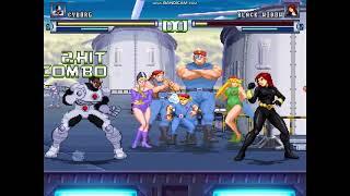 MUGEN Cyborg vs Black Widow