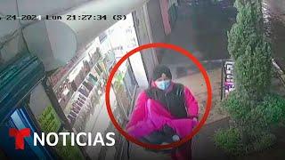 Buscan a la madre de una bebé abandonada en una tienda en Pachuca México  Noticias Telemundo