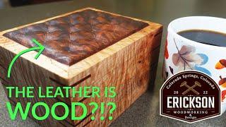 Making wood look like rustic leather  CNC Woodworking