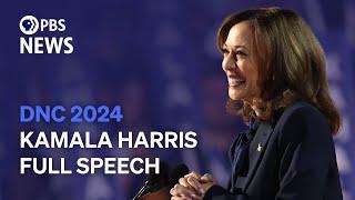 WATCH LIVE Kamala Harris speaks at 2024 Democratic National Convention