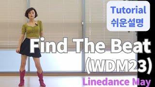 Find The Beat WDM23 Line Dance Intermediate- Tutorial