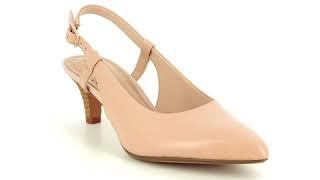 Clarks Linvale Loop D Fit Nude leather