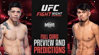 UFC Fight Night Moreno vs. Royval 2 Full Card Preview and Predictions