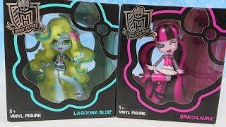 NEW Monster High Vinyl Figures Lagoona Blue Draculaura MH Mattel Unboxing