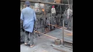 How Iron Rods Are Made #shorts