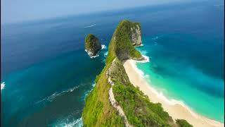 MAGICAL VIEW OF KELINGKING BEACH - NUSA PENIDA ISLAND  FPV DRONE